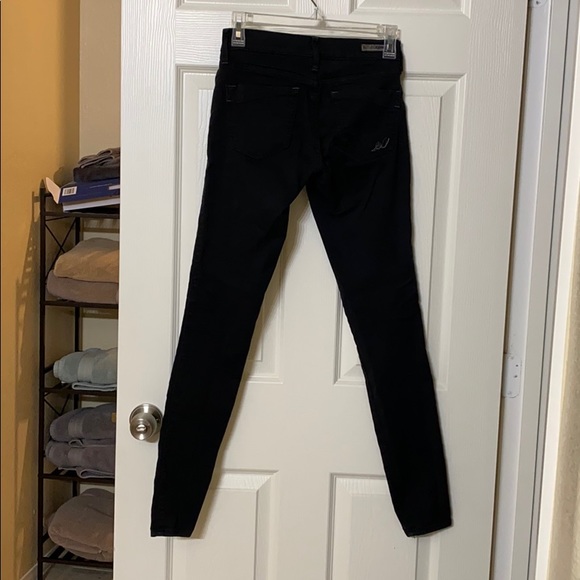 *SOLD*Express Jean Leggings Black Size 0R - Picture 2 of 6